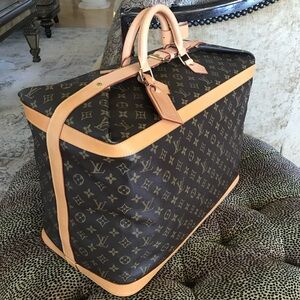 Mint Louis Vuitton Monogram Cruiser 50 Travel Bag